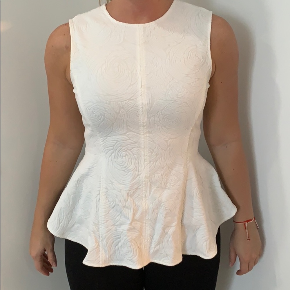 Theory Peplum top